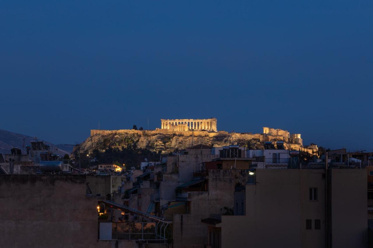 Acropol Studio Loft With Amazing View & Terrace Athen Exterior foto